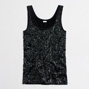 J Crew Sequins Tank